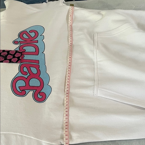 Barbie White and Pink Hoodie - Picture 9 of 9